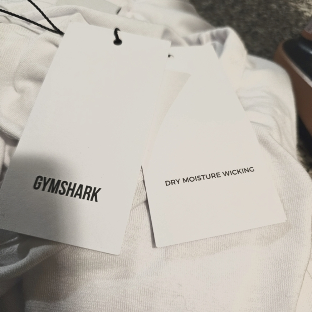 Gymshark Training Oversized Essential Tee - White Sz: XL - Picture 10 of 11